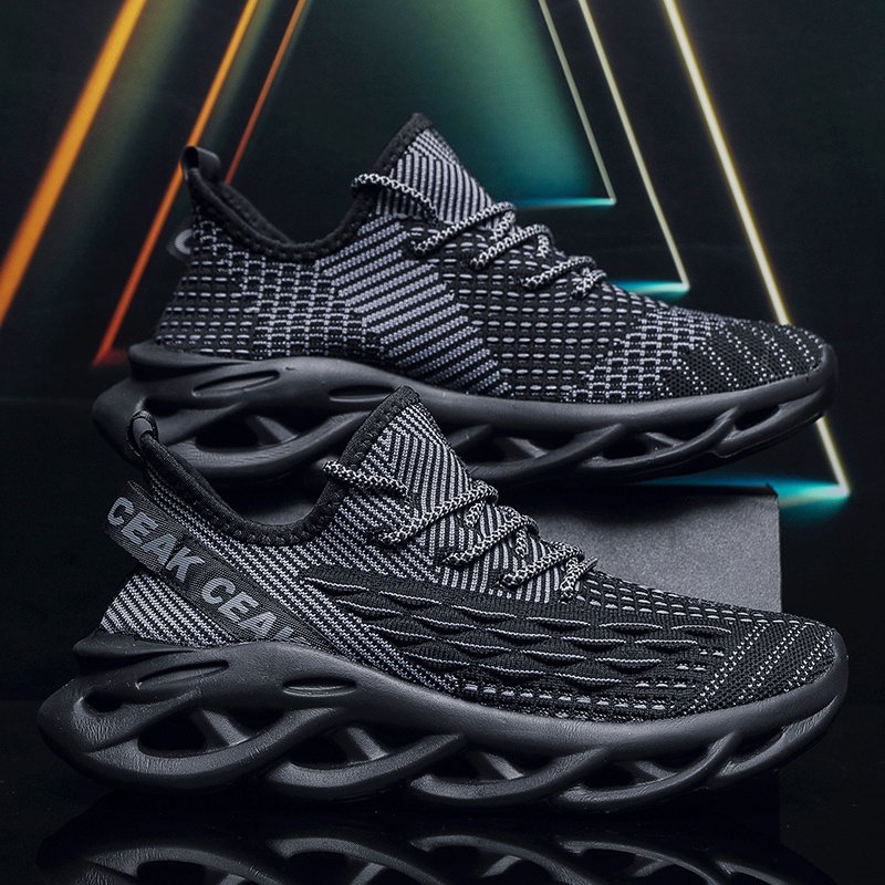 Men??s Blade Sneakers, Breathable Shock Absorption Running Shoes Lightweight Non-Slip Shoes For Jogging Tennis Gym, Walking Sneakers, Athletic Shoes - Image 6