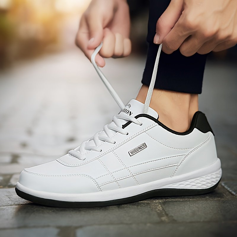 Men??s Casual Comfortable Sneakers, Lightweight Durable Anti-Slip Sneakers, Street Style Trendy Shoes For Daily Wear - Image 7