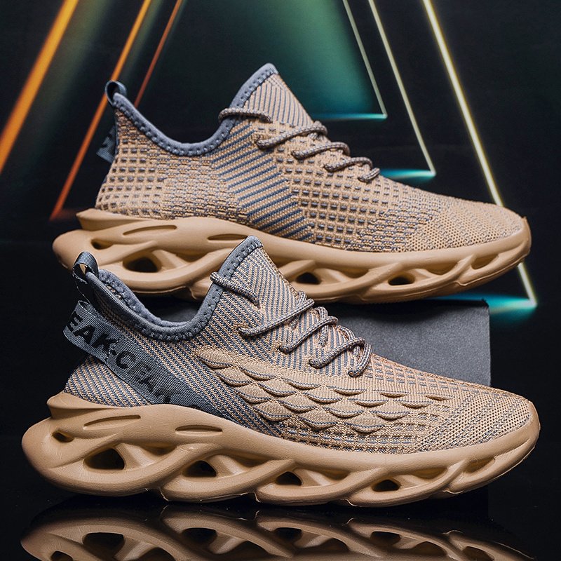 Men??s Blade Sneakers, Breathable Shock Absorption Running Shoes Lightweight Non-Slip Shoes For Jogging Tennis Gym, Walking Sneakers, Athletic Shoes - Image 2