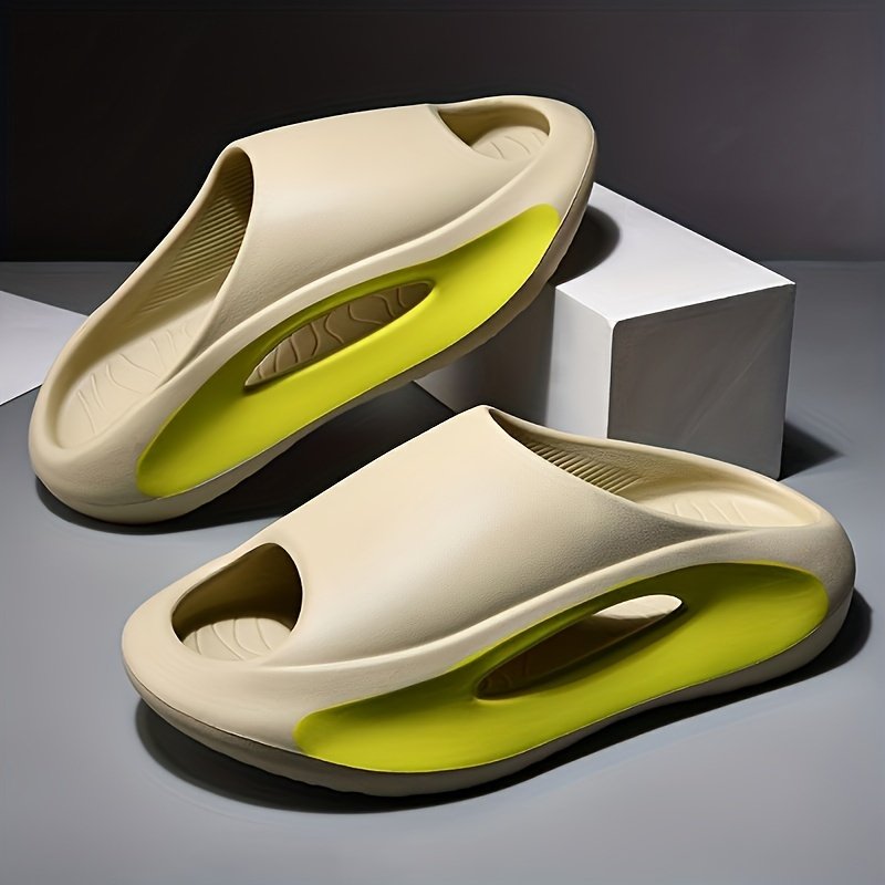 Men??s Fashion EVA Slides, Casual Non Slip Slippers, Open Toe Shoes For Indoor Outdoor Beach Shower, Spring And Summer - Image 12