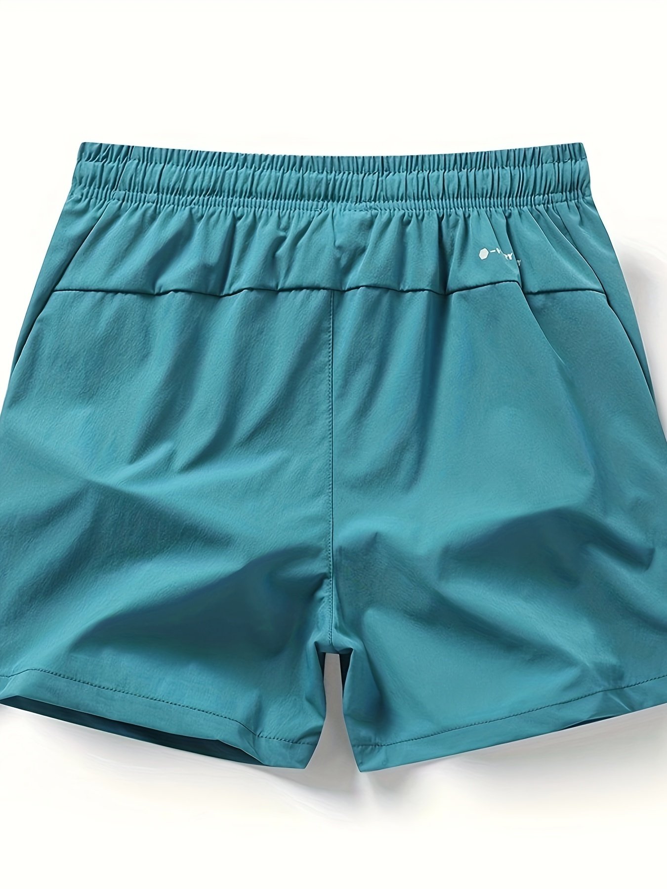Men??s Solid Drawstring Casual Shorts With Pockets, Summer Sports, Summer Daily, Gym, Running - Image 8