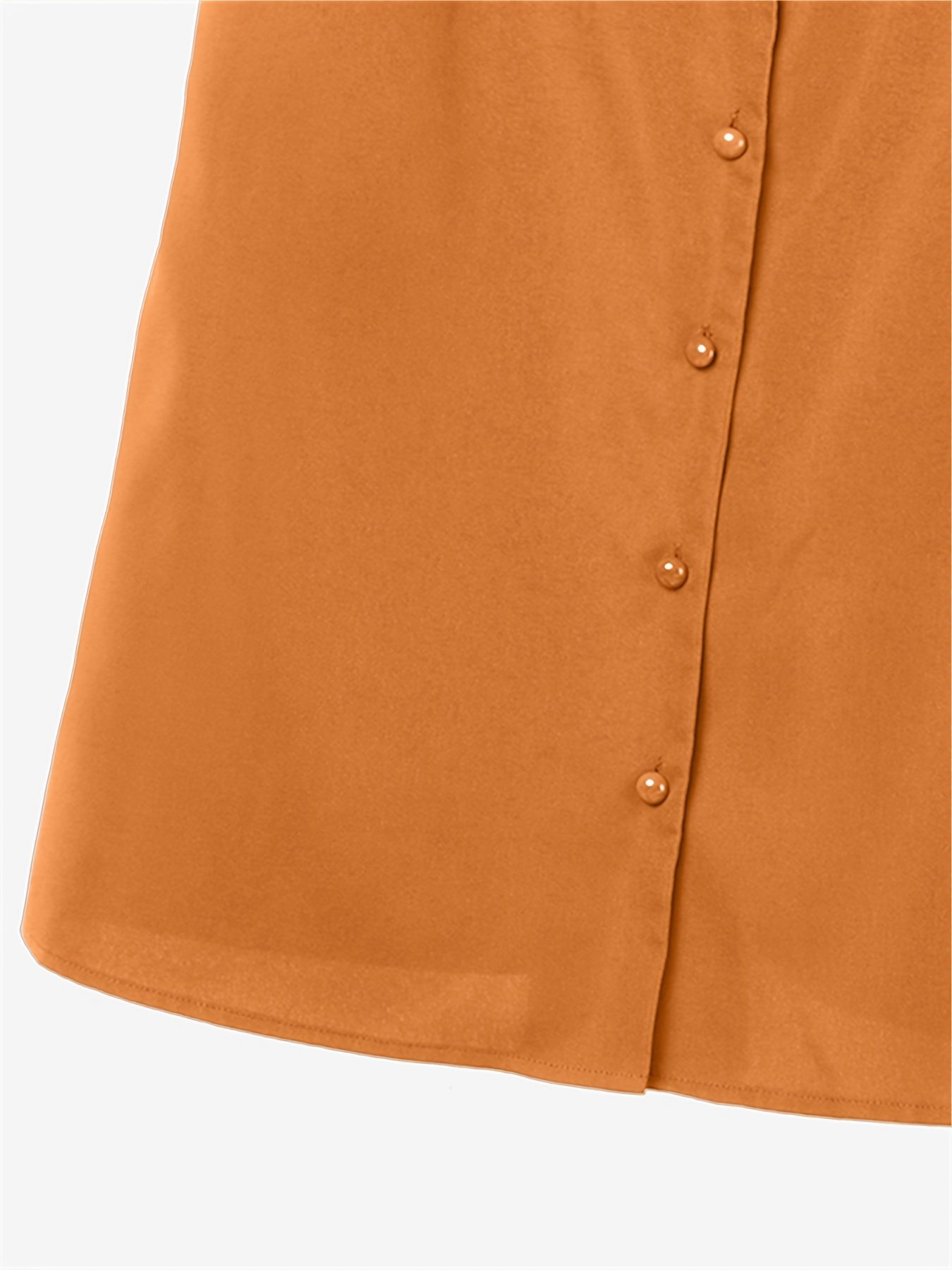Casual Solid Two-piece Set, Open Front Lapel Neck Top & Skinny High Waist Shorts Outfits, Women??s Clothing - Image 9