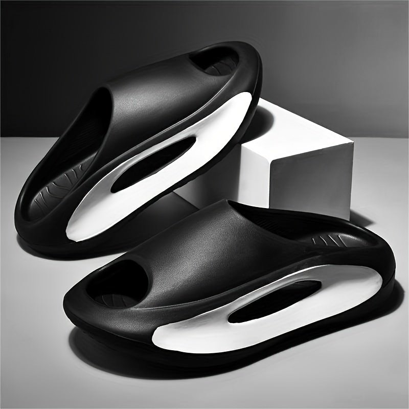 Men??s Fashion EVA Slides, Casual Non Slip Slippers, Open Toe Shoes For Indoor Outdoor Beach Shower, Spring And Summer - Image 7