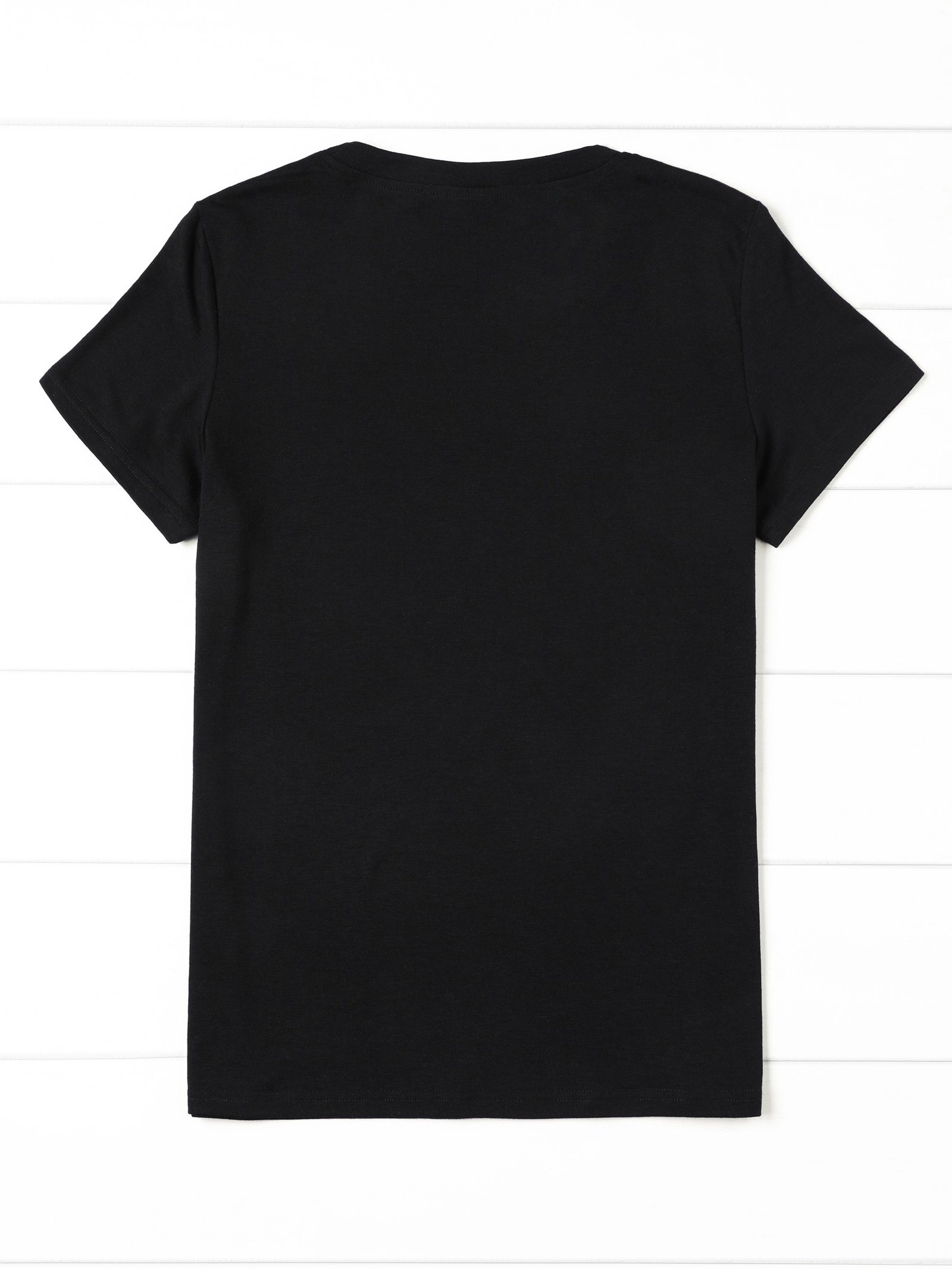 3 Pack Eiffel Tower Print Crew Neck T-Shirt, Casual Short Sleeve T-Shirt For Spring & Summer, Women??s Clothing - Image 4