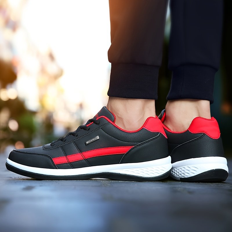 Men??s Casual Comfortable Sneakers, Lightweight Durable Anti-Slip Sneakers, Street Style Trendy Shoes For Daily Wear - Image 10