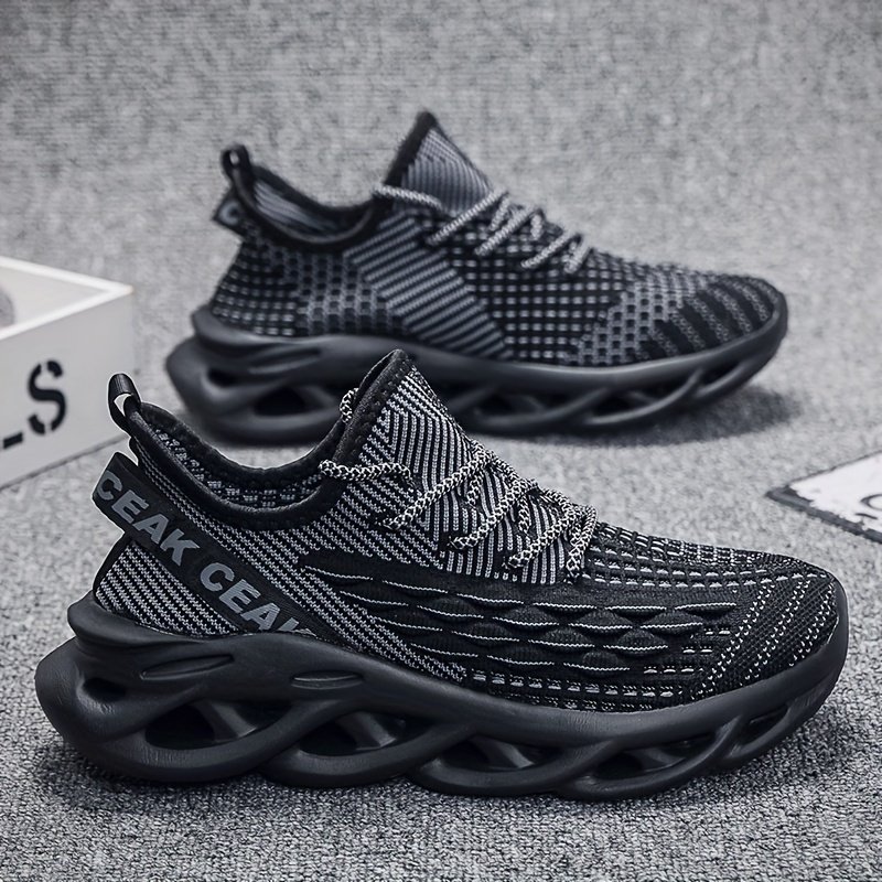 Men??s Blade Sneakers, Breathable Shock Absorption Running Shoes Lightweight Non-Slip Shoes For Jogging Tennis Gym, Walking Sneakers, Athletic Shoes - Image 15