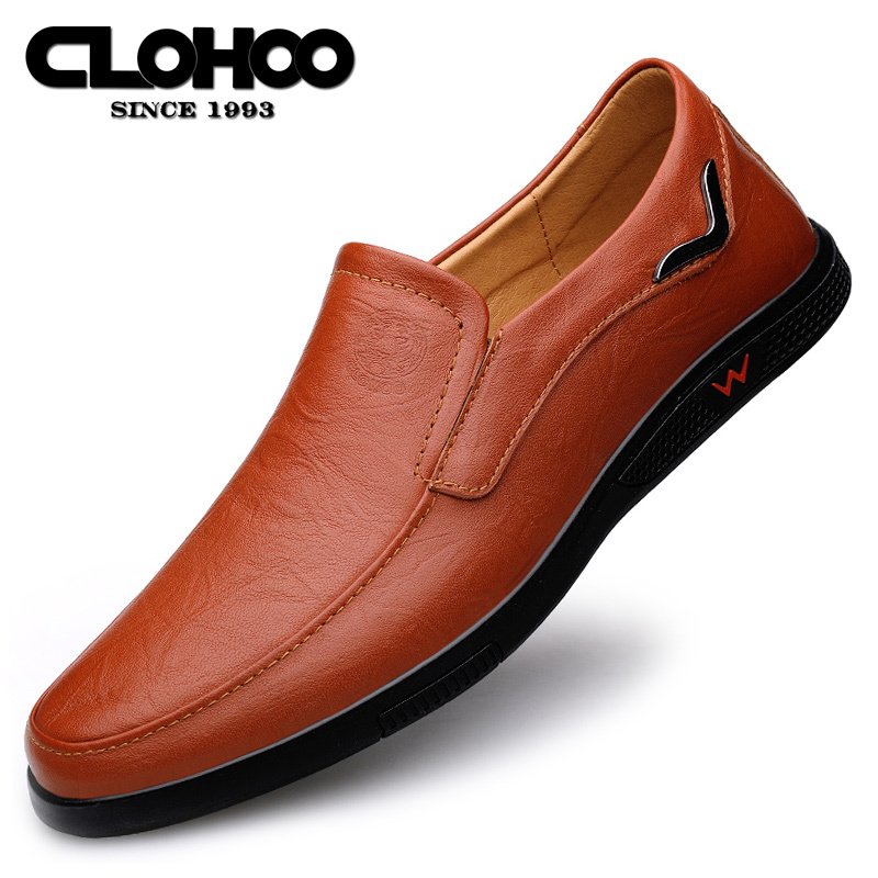 CLOHOO Men??s Handmade Casual Slip On Shoes With Assorted Colors - Image 5