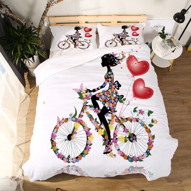 2/3-Piece Girls Butterfly Fairy Duvet Cover Bedding Set - Image 16
