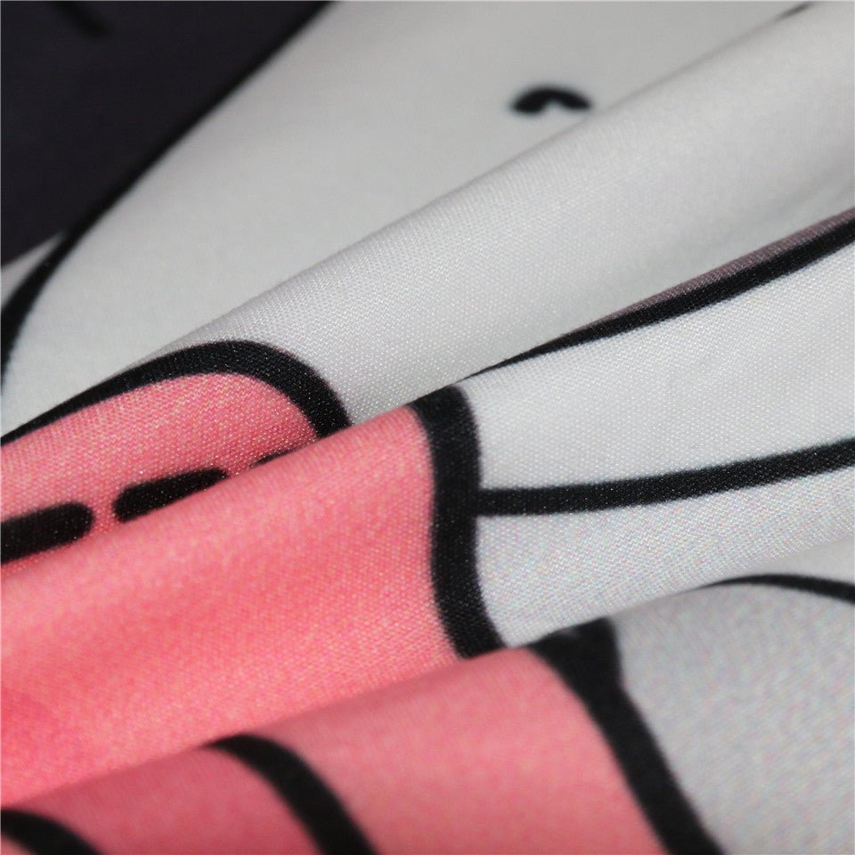 Pink 3-Piece Polka Dot Puppy Dog Duvet Cover Set - Image 7