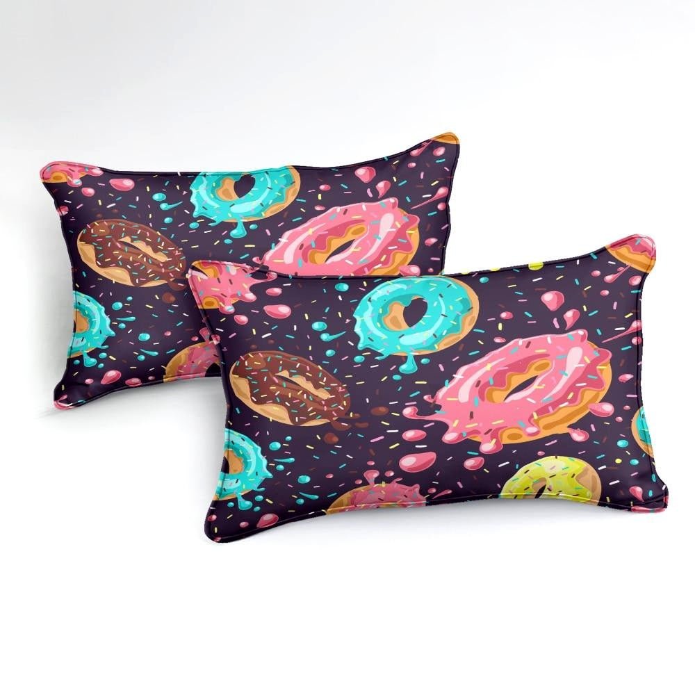 2/3-Piece Exploding Sprinkle Donut Duvet Cover Set - Image 2